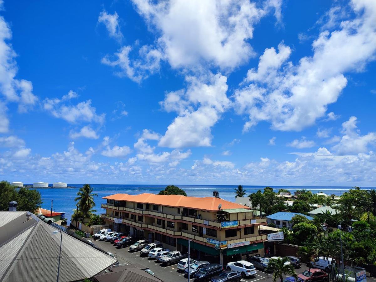 Blue Moana Studio Papeete - Sea View, Ac, Fast Wifi, Pool, Gym Zewnętrze zdjęcie